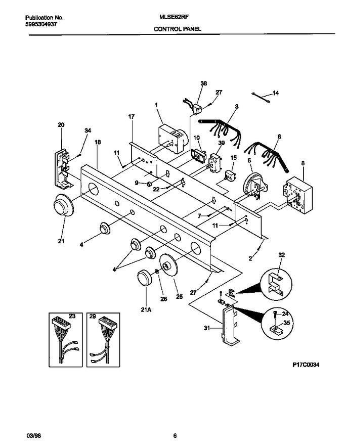 Diagram for MLSE62RFW0