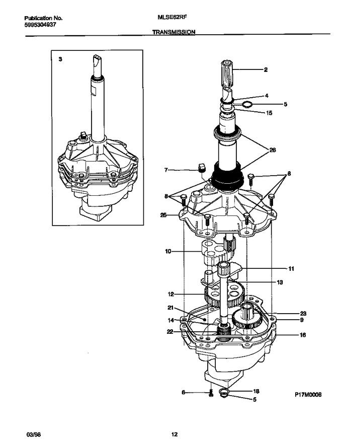 Diagram for MLSE62RFD0