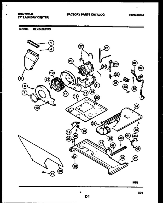 Diagram for MLXE42RBD0