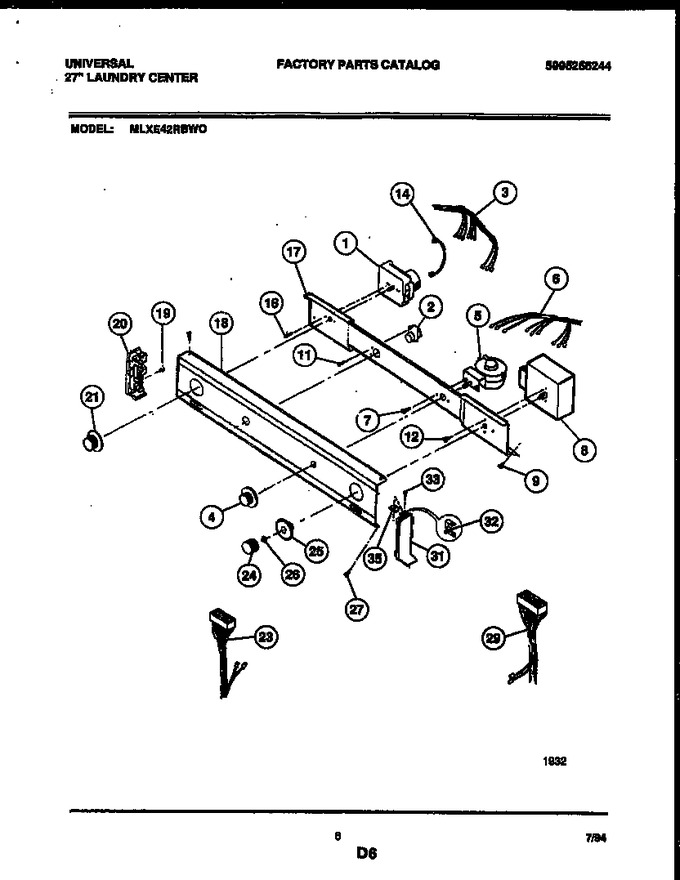 Diagram for MLXE42RBD0