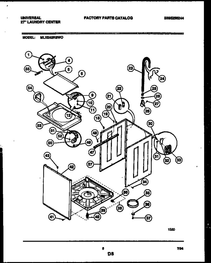Diagram for MLXE42RBD0