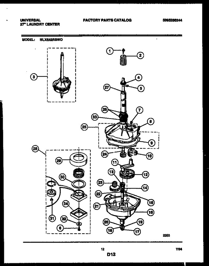 Diagram for MLXE42RBD0