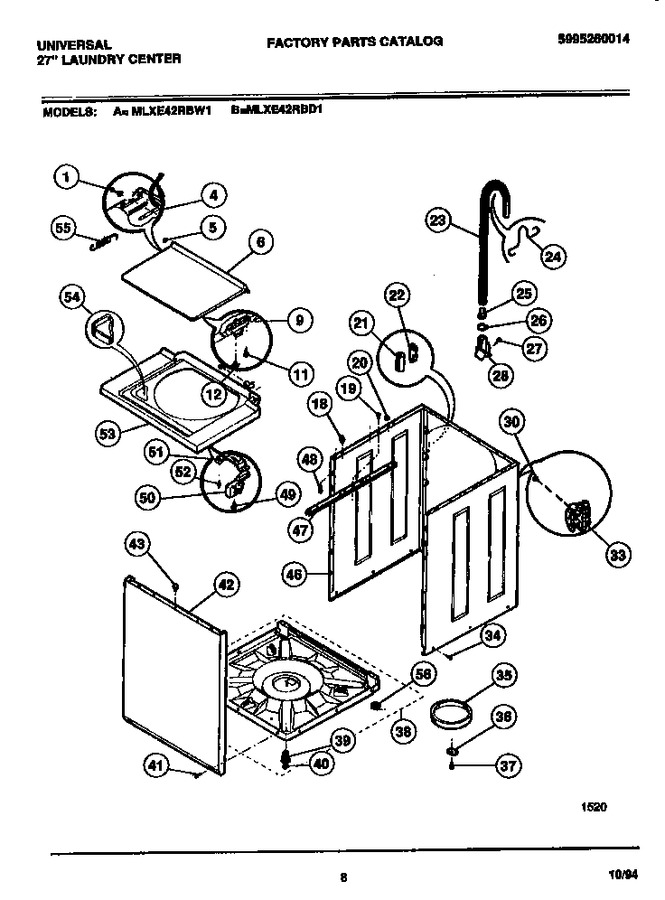 Diagram for MLXE42RBD1