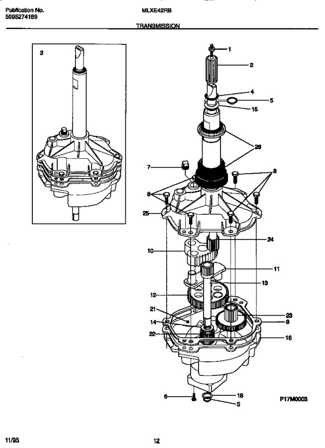 Diagram for MLXE42RBD2