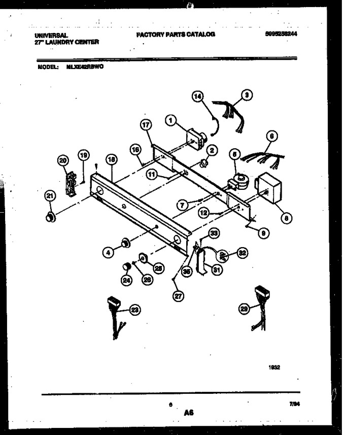 Diagram for MLXE42RBWD0