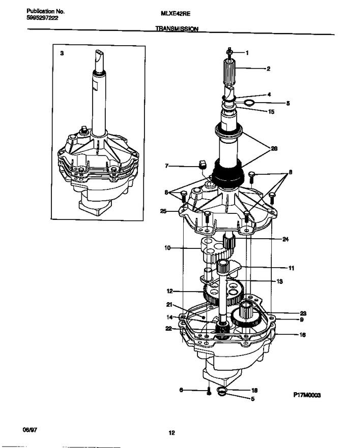 Diagram for MLXE42RED3