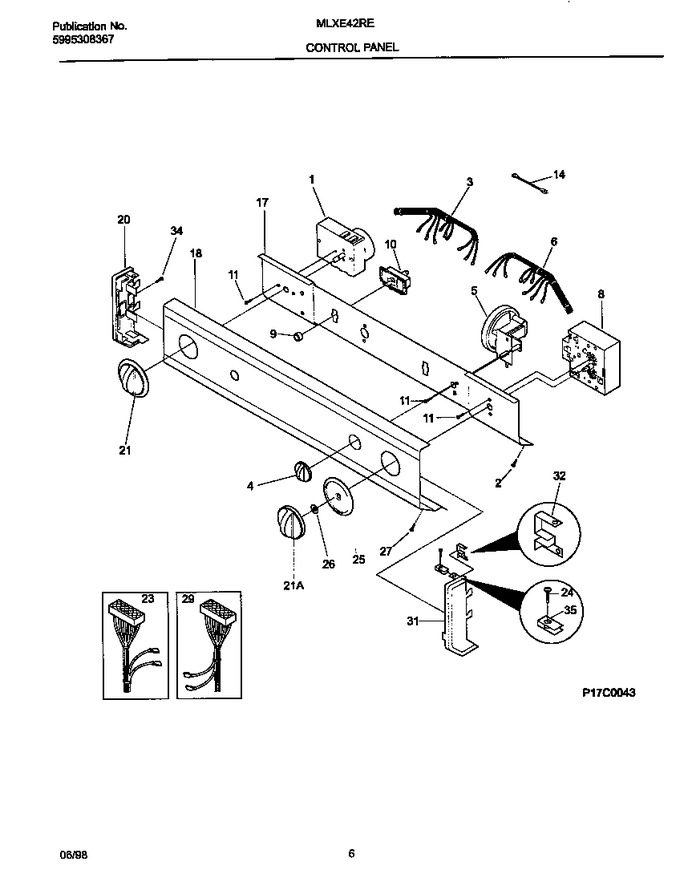 Diagram for MLXE42RED4