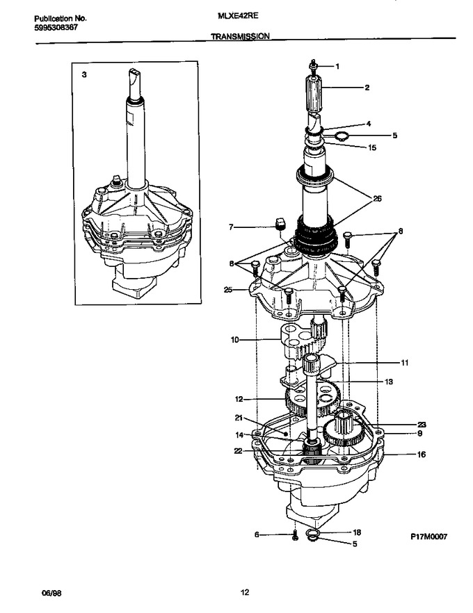 Diagram for MLXE42RED4