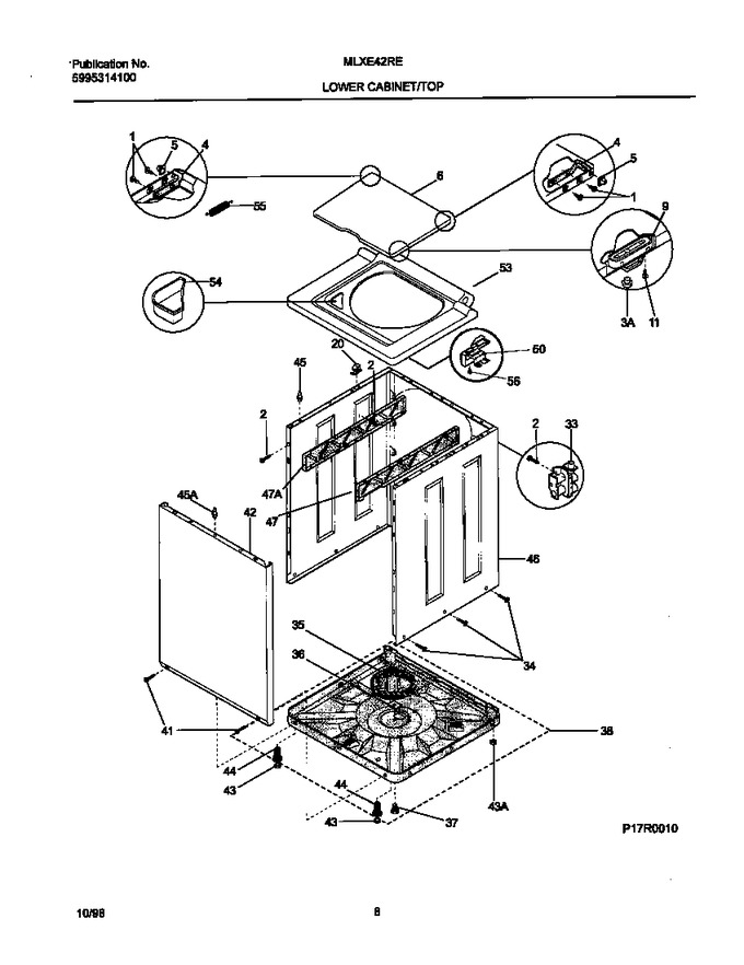 Diagram for MLXE42REW5