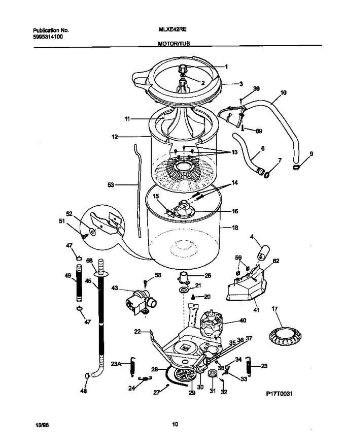 Diagram for MLXE42REW5