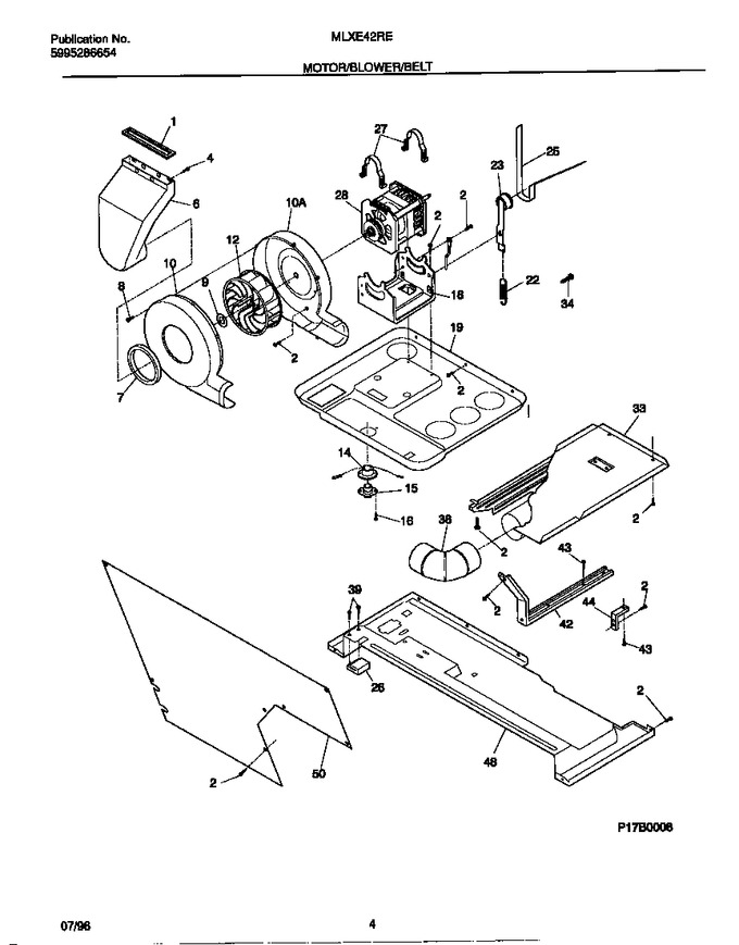 Diagram for MLXE42REW1