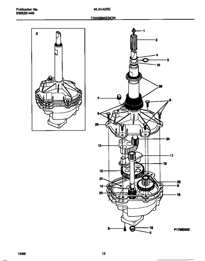 Diagram for MLXE42REW2