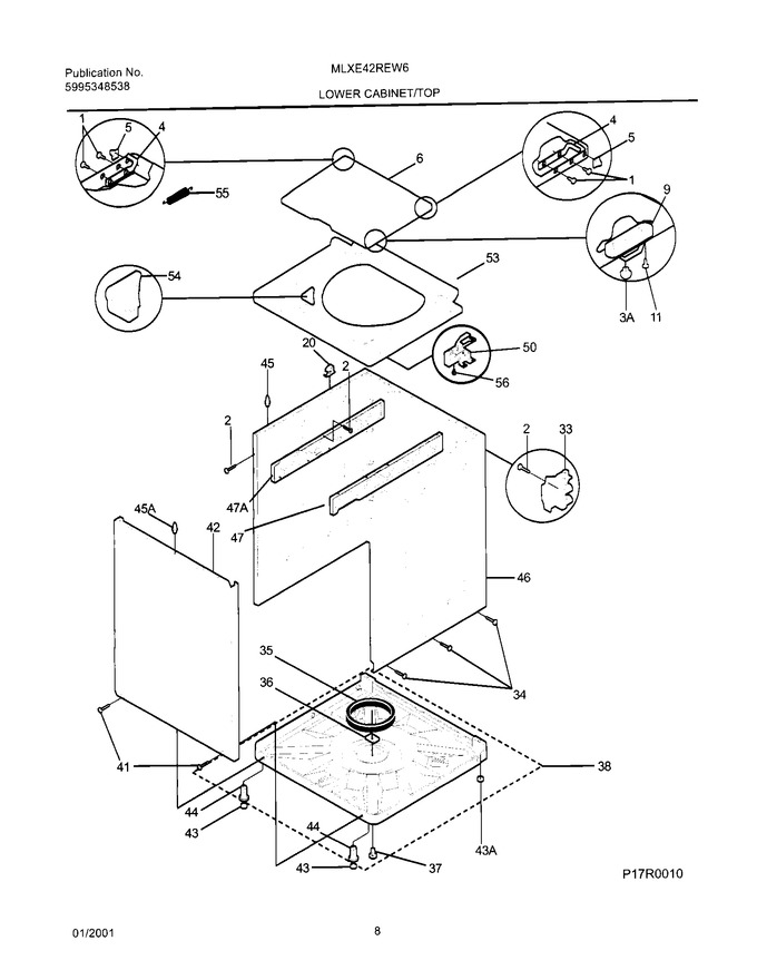 Diagram for MLXE42REW6