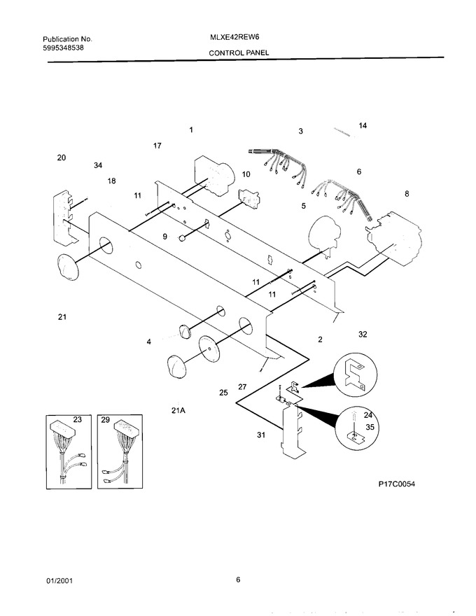 Diagram for MLXE42REW6