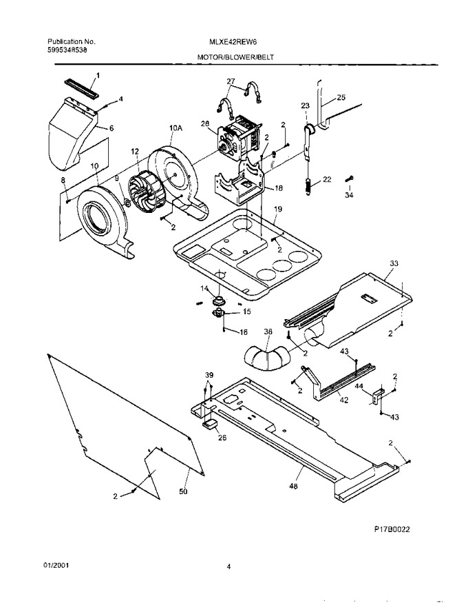 Diagram for MLXE42REW6