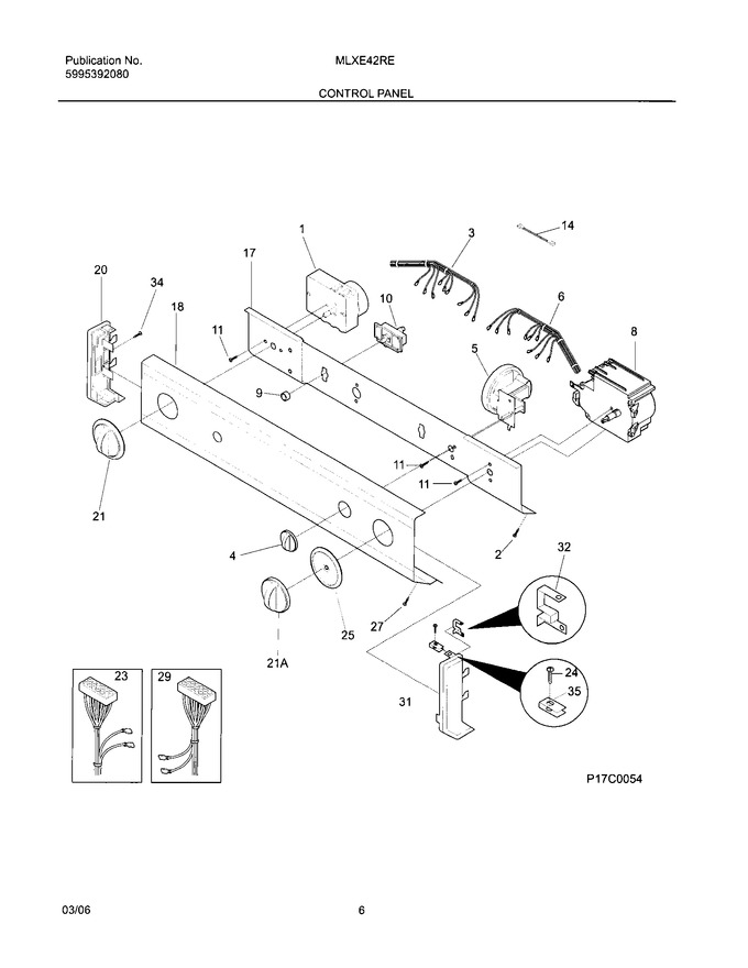 Diagram for MLXE42REW7