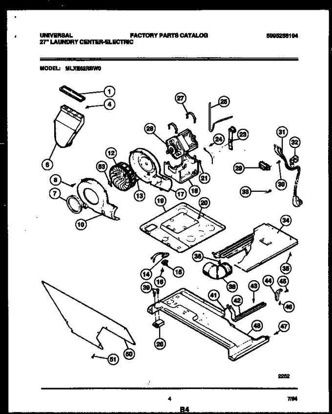 Diagram for MLXE62RBD0