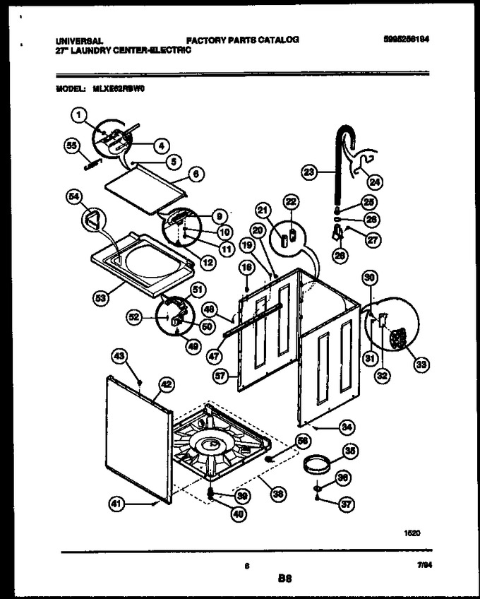 Diagram for MLXE62RBD0