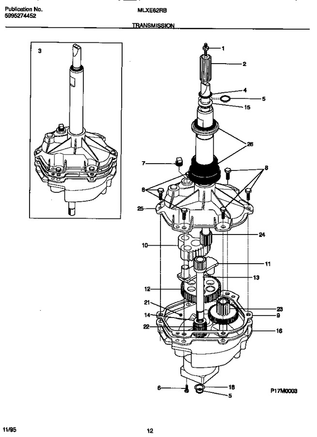 Diagram for MLXE62RBD2