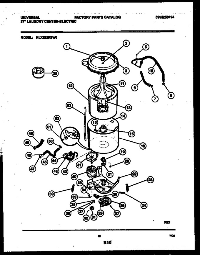 Diagram for MLXE62RBWD0