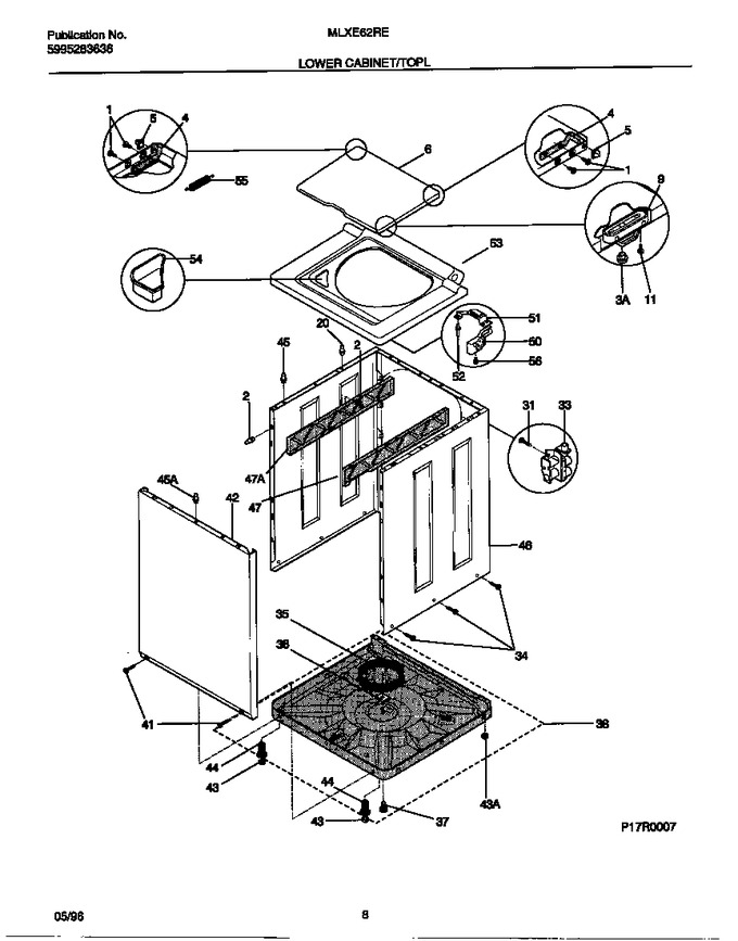 Diagram for MLXE62REW0