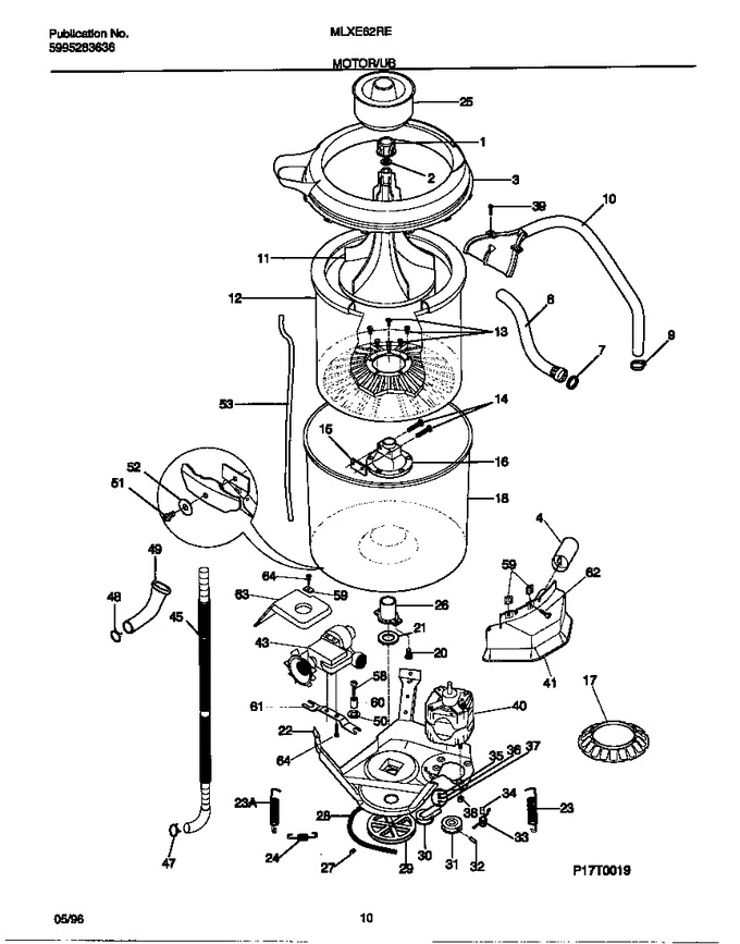 Diagram for MLXE62REW0