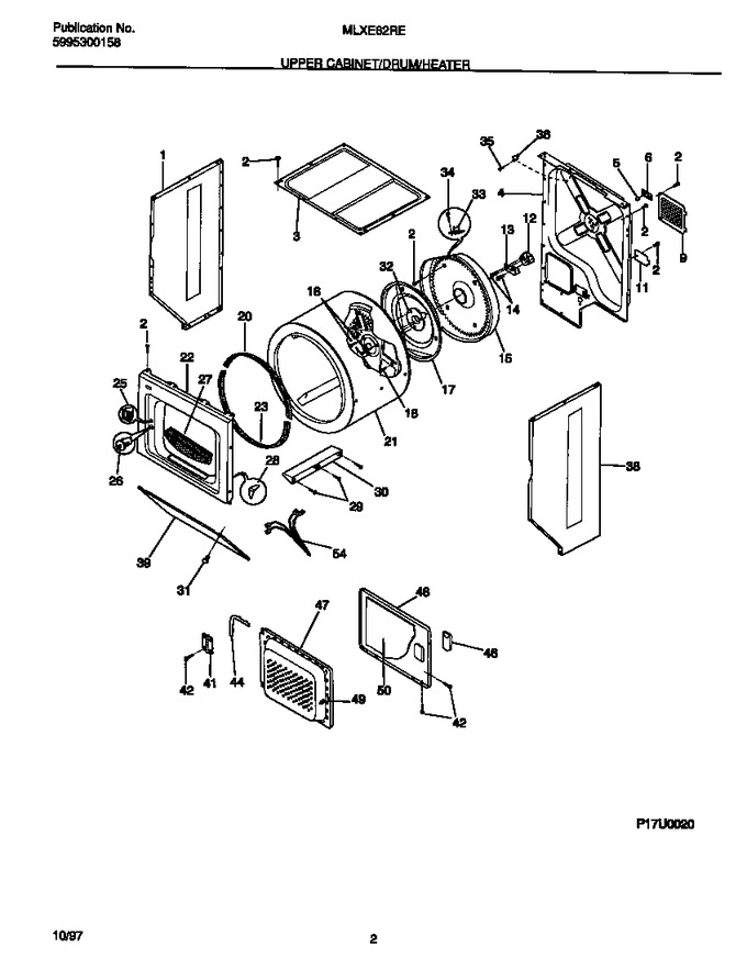 Diagram for MLXE62REW3