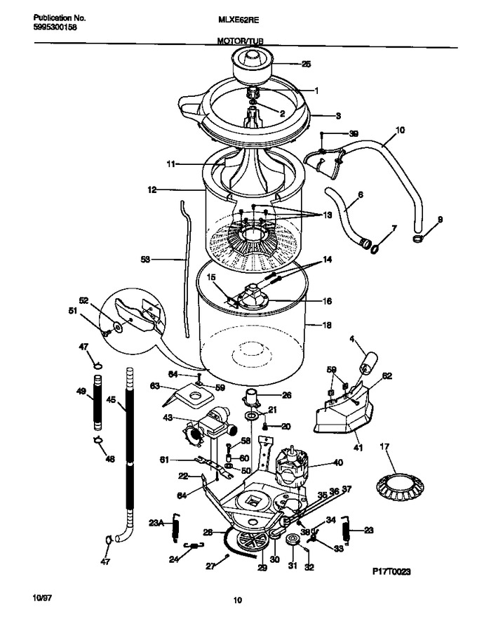 Diagram for MLXE62REW3
