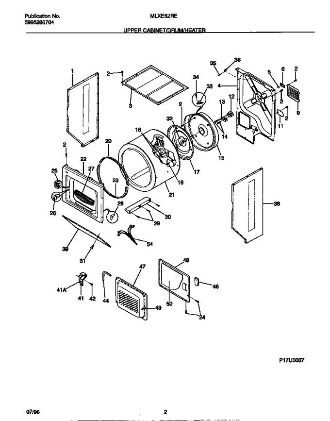 Diagram for MLXE62REW1