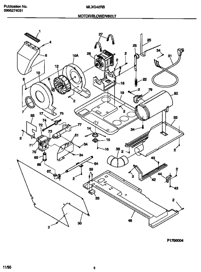 Diagram for MLXG42RBW2