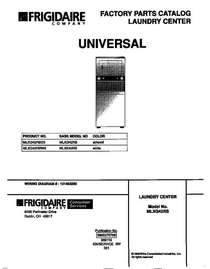 Diagram for MLXG42RBW3