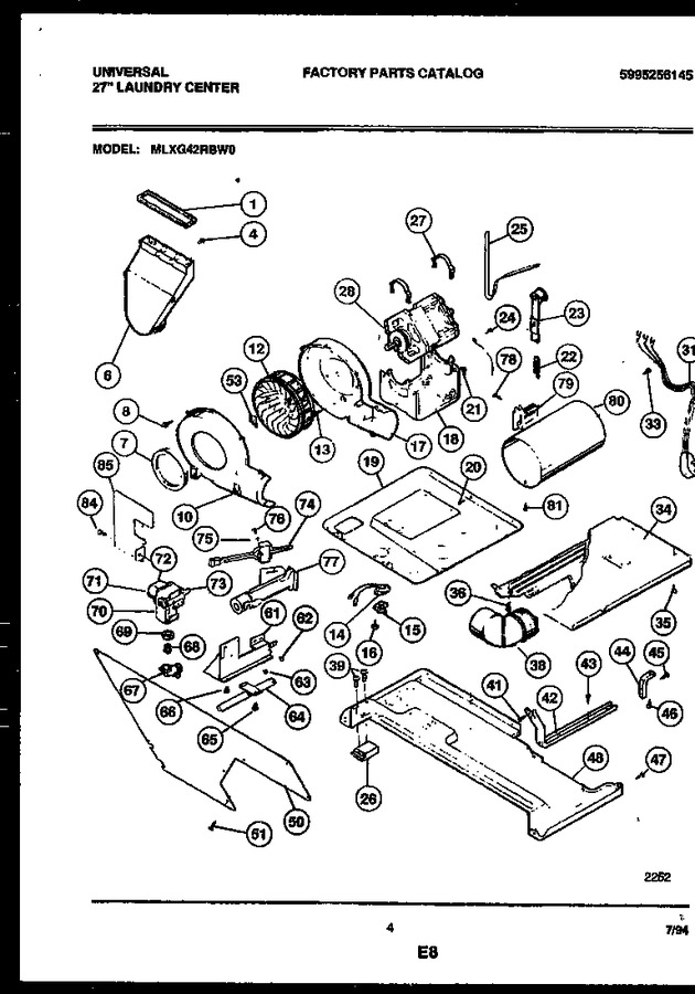 Diagram for MLXG42RBW0