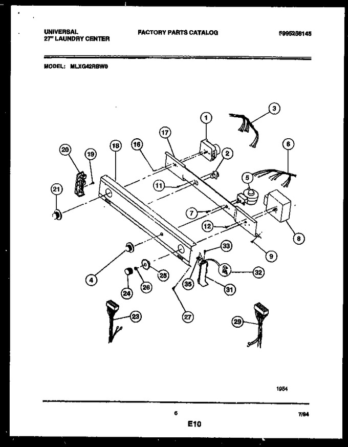 Diagram for MLXG42RBW0