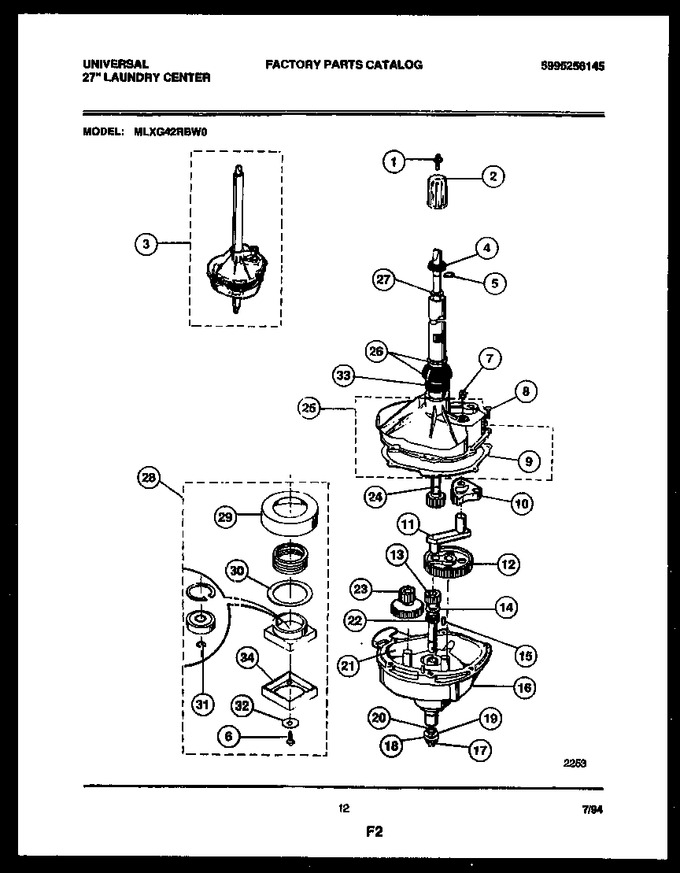 Diagram for MLXG42RBW0