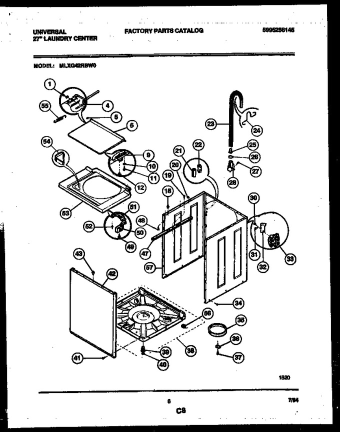 Diagram for MLXG42RBWD0