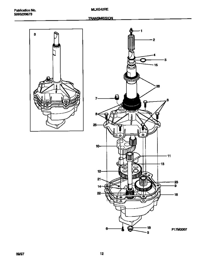 Diagram for MLXG42REW2