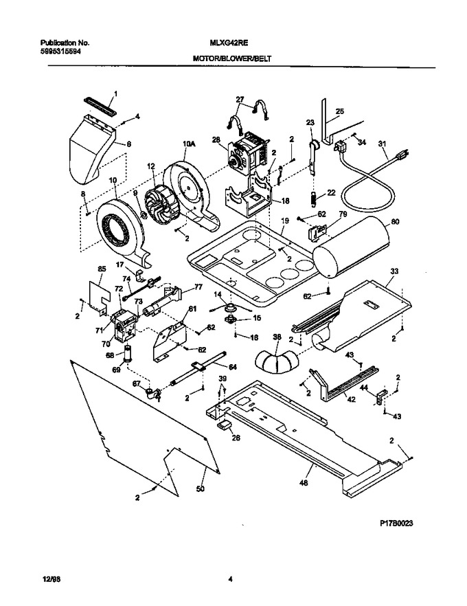 Diagram for MLXG42RED4