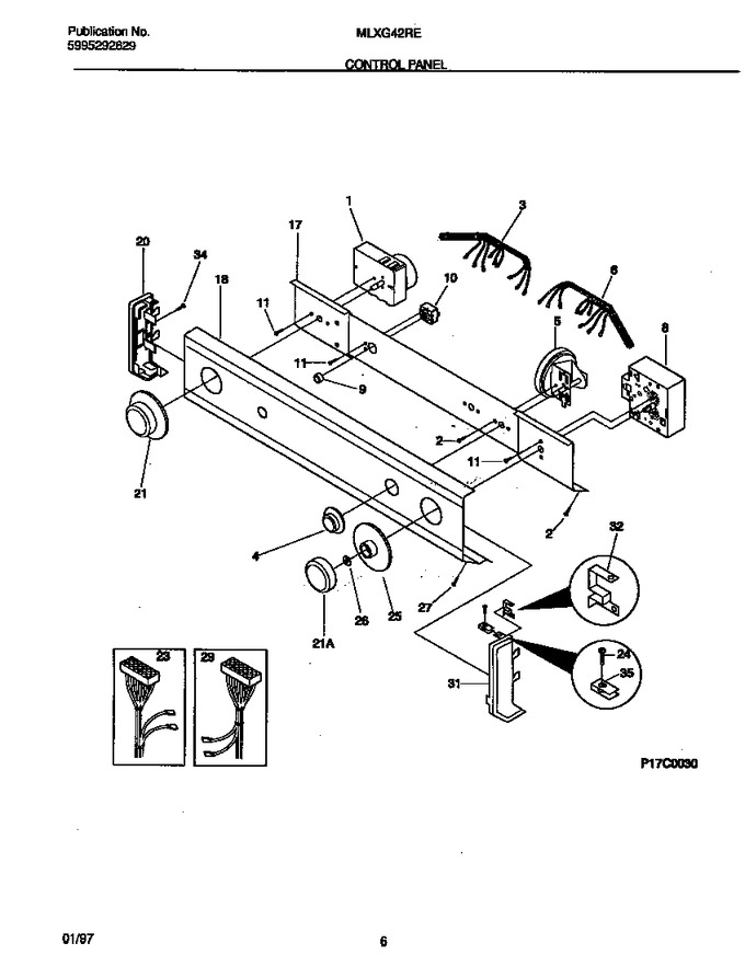 Diagram for MLXG42REW1