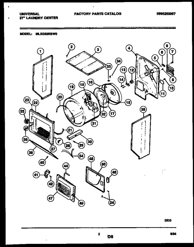 Diagram for MLXG62RBD0