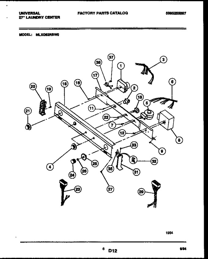 Diagram for MLXG62RBL0