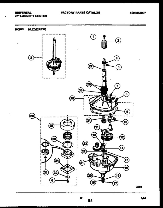 Diagram for MLXG62RBL0