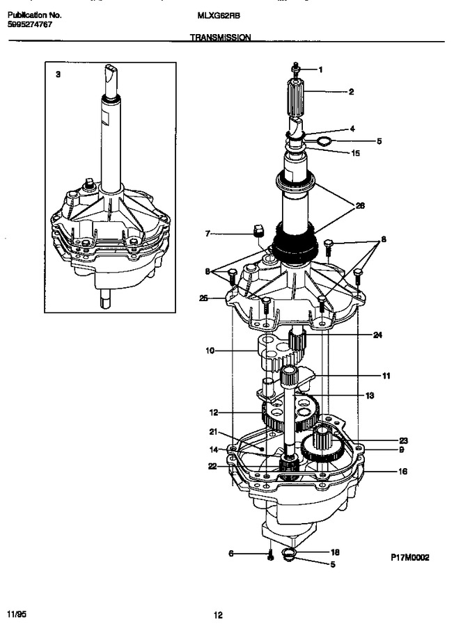 Diagram for MLXG62RBD2