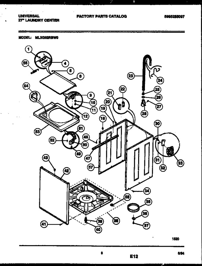 Diagram for MLXG62RBW0