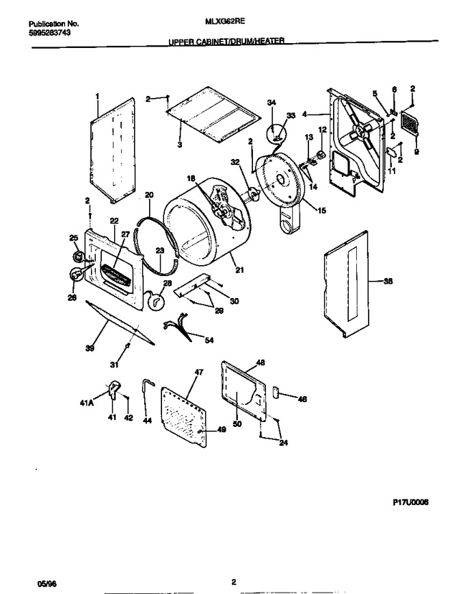 Diagram for MLXG62REW0