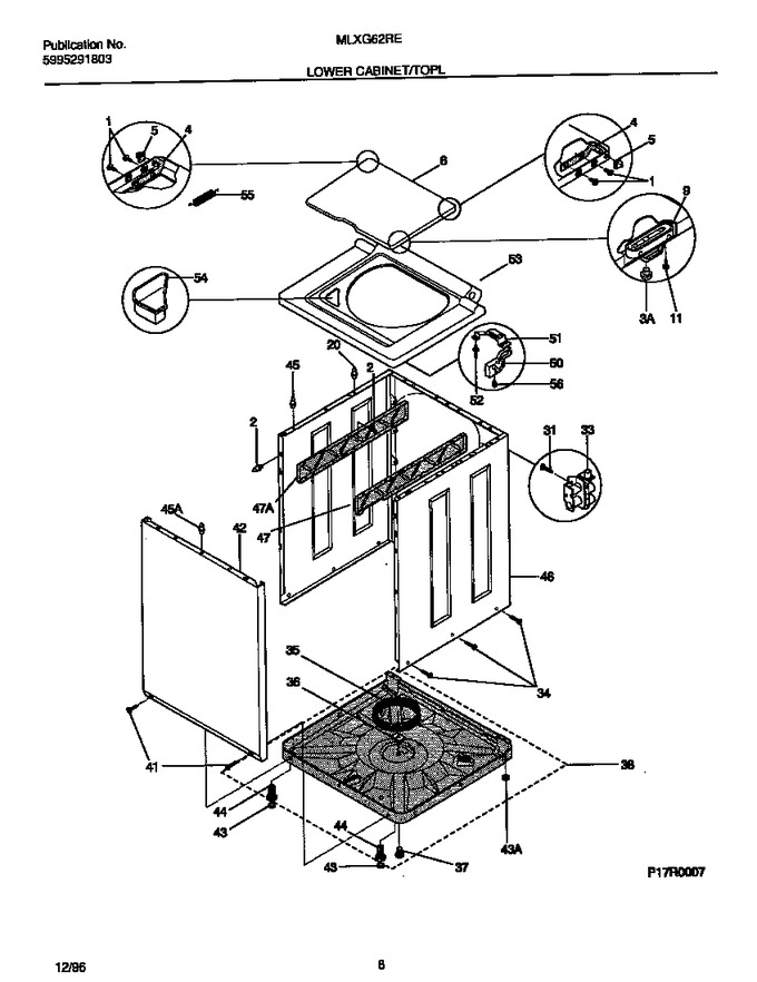 Diagram for MLXG62REW1