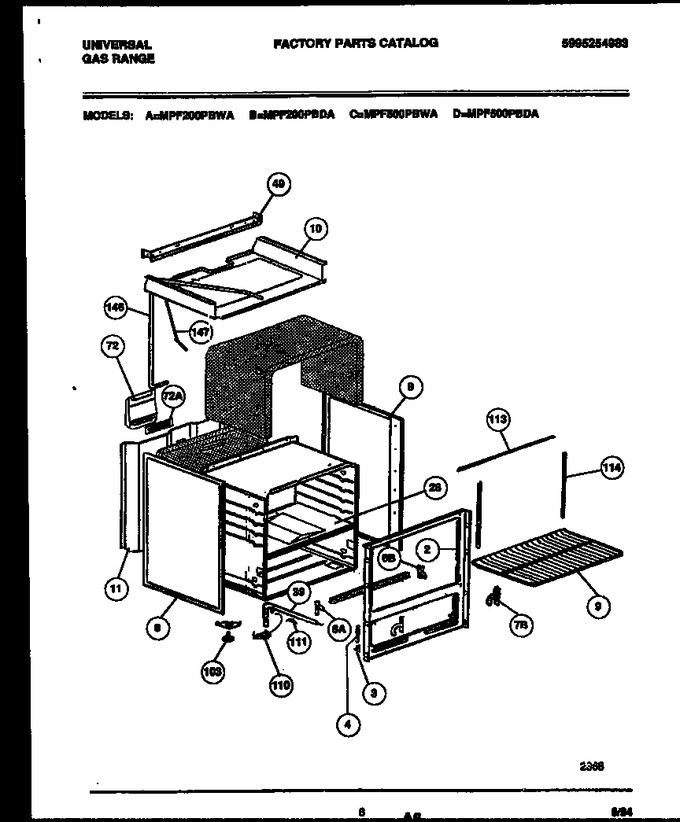Diagram for MPF500PBWA