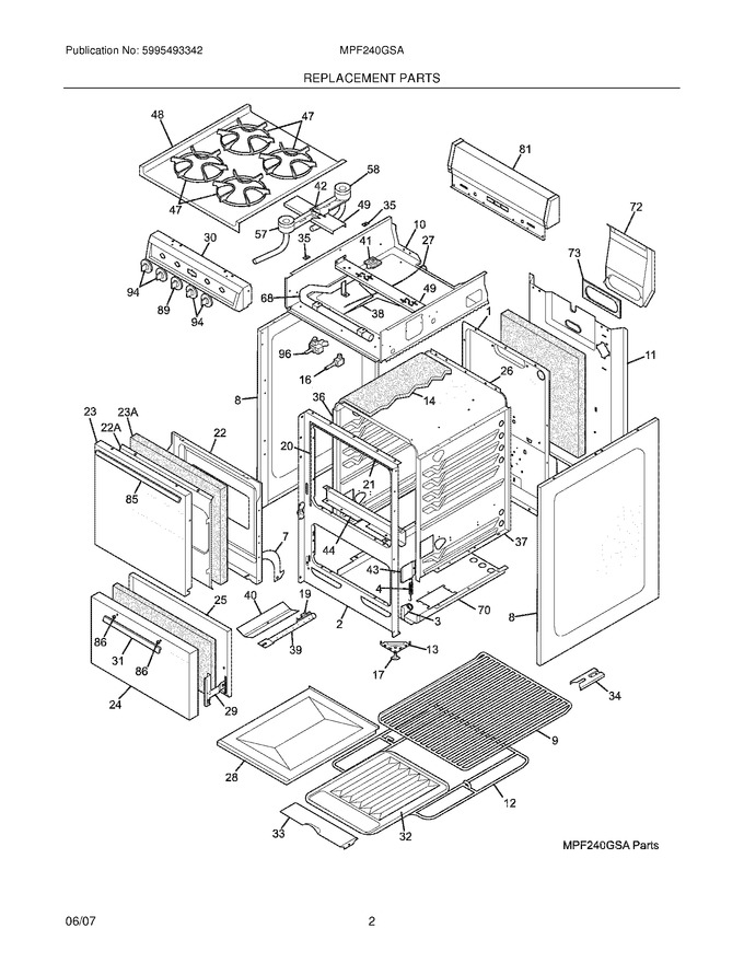 Diagram for MPF240GSA
