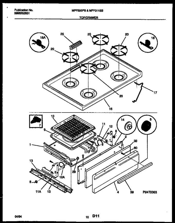 Diagram for MPF300PBWA