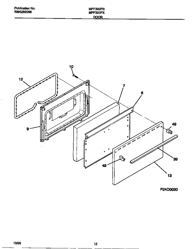 Diagram for MPF300PBWD