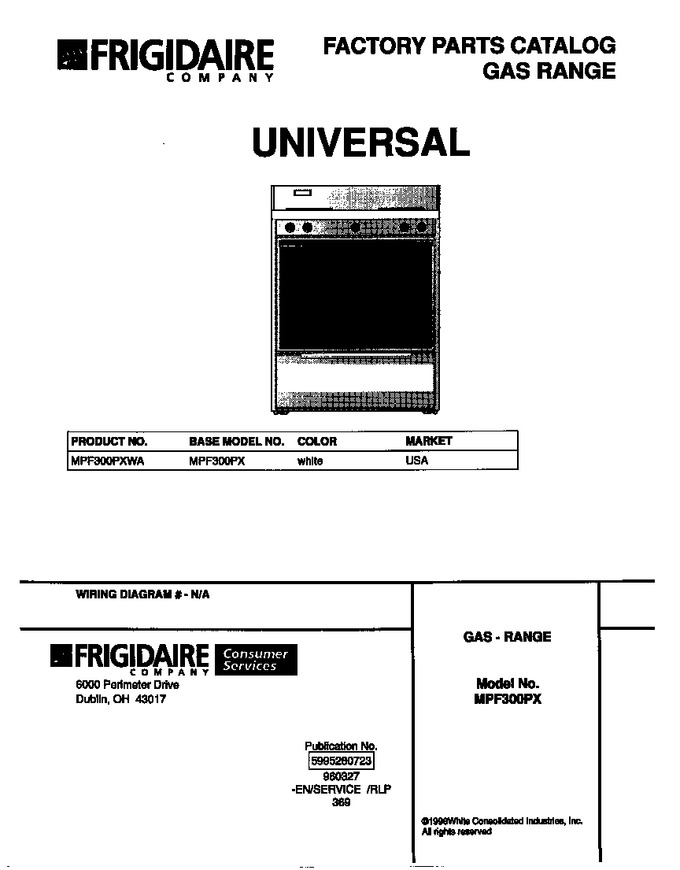 Diagram for MPF300PXWA